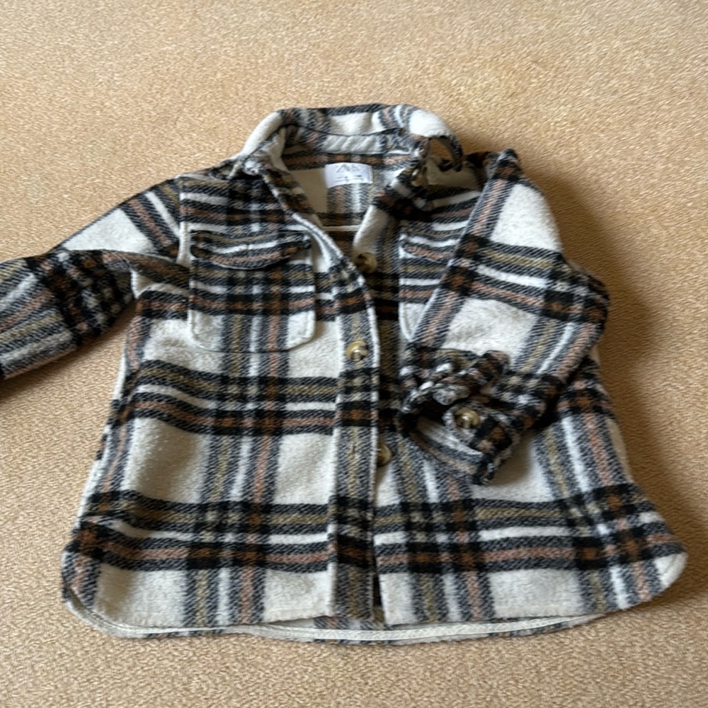Zara Plaid Shacket
